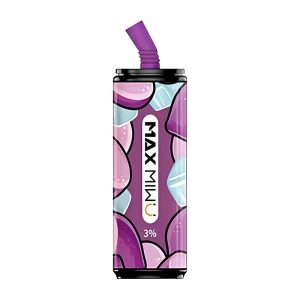 Max Mi wu Coke Tin Xì gà điện tử dùng một lần 3600 Puffs - Taro-popsicle