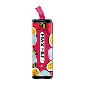 Max Mi wu Coke Tin Xì gà điện tử dùng một lần 3600 Puffs - Chanh dây-đá