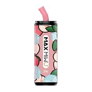 Max Mi wu Coke Tin Xì gà điện tử dùng một lần 3600 Puffs - Peach-popsicle