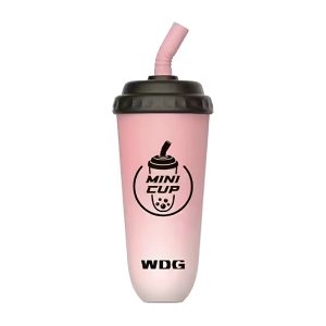 WDG Mini Cup Xì gà điện tử dùng một lần 5000 Puffs - Peach-soda