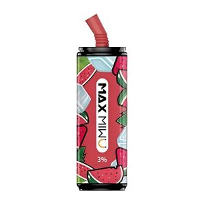 Max Mi wu Coke Tin Xì gà điện tử dùng một lần 3600 Puffs - Đá dưa hấu