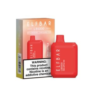 ELF BAR LB5000 Disposable 5000 hơi Red Apple Ice