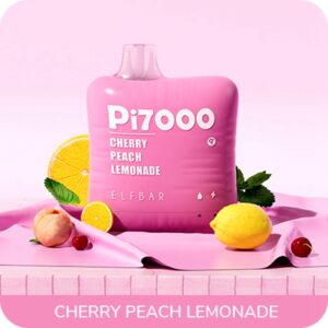 ELF BAR PI7000 Disposable 7000 hơi thở Cherry Peach Lemonade 17ml