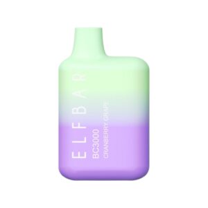 ELF BAR BC3000 Disposable Cranberry Grape 3000 hơi thở 10ml