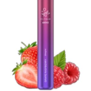 ELF BAR 600V2 Disposable Grape Raspberry 600 hơi 2ml