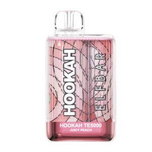 ELF BAR Hookah TE5000 Disposable 5000 hơi Juicy Peach