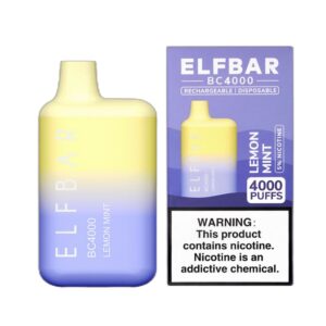 ELF BAR BC4000 Disposable Lemon Mint 4000 hơi thở