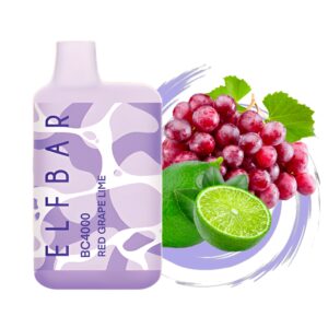 ELF BAR BC4000 Disposable Red Grape Lime 4000 hơi thở